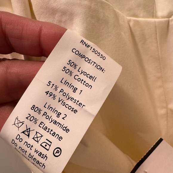 HOUSE OF CB 'Florianne' Ivory Bow Mini Dress New w/Tags - Picture 13 of 14